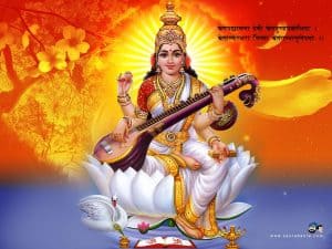 Maan Sarasvati Devi Goddess of Education) 