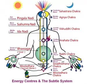 Energy centers and the subtile system