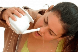 purification of nose & nostrils